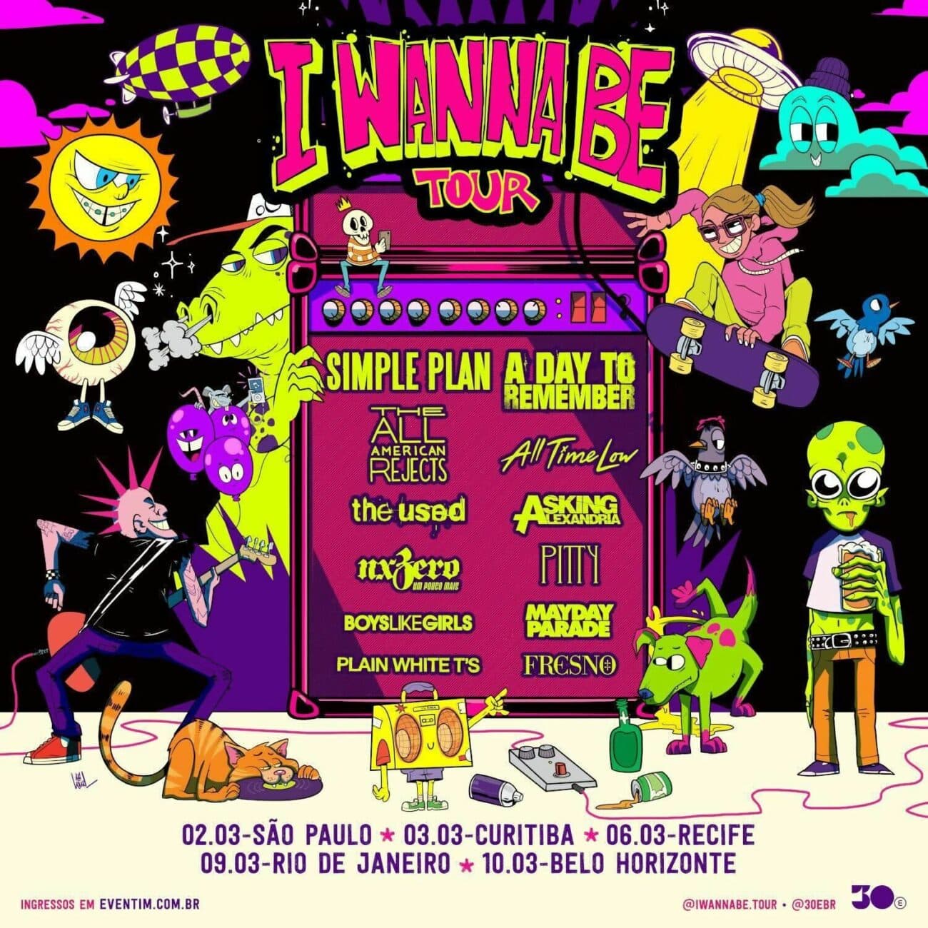 I Wanna Be Tour