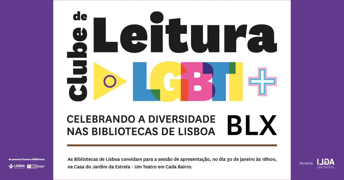 Clube de Leitura LGBTI+ (Bibliotecas Municipais de Lisboa)