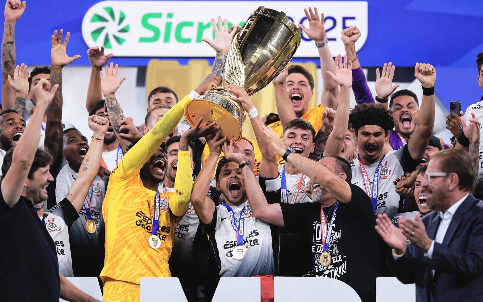 Corinthians conquista o Campeonato Paulista