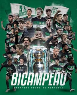 Sporting conquista o bicampeonato português
