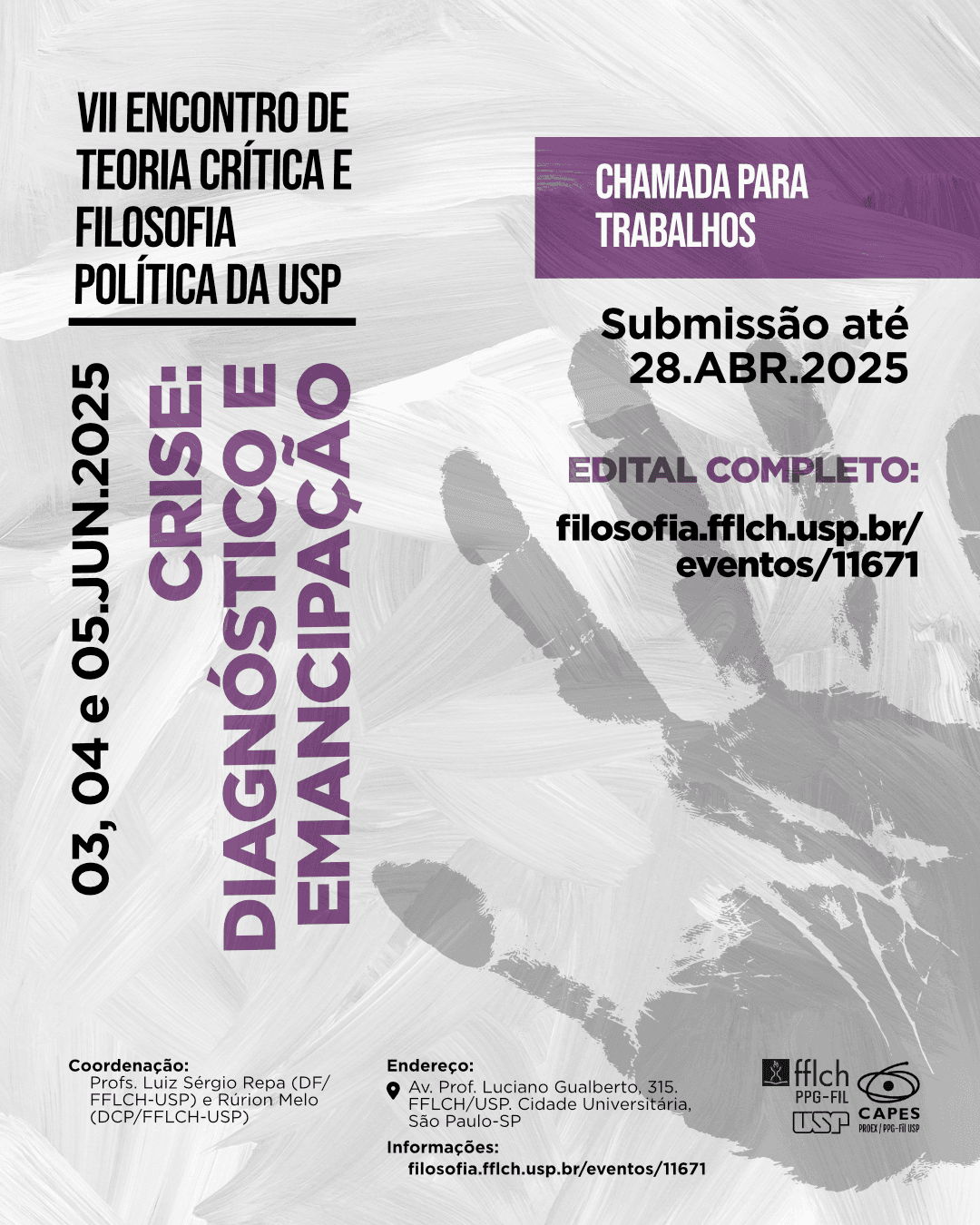 VII Encontro de Teoria Crítica e Filosofia Política da USP