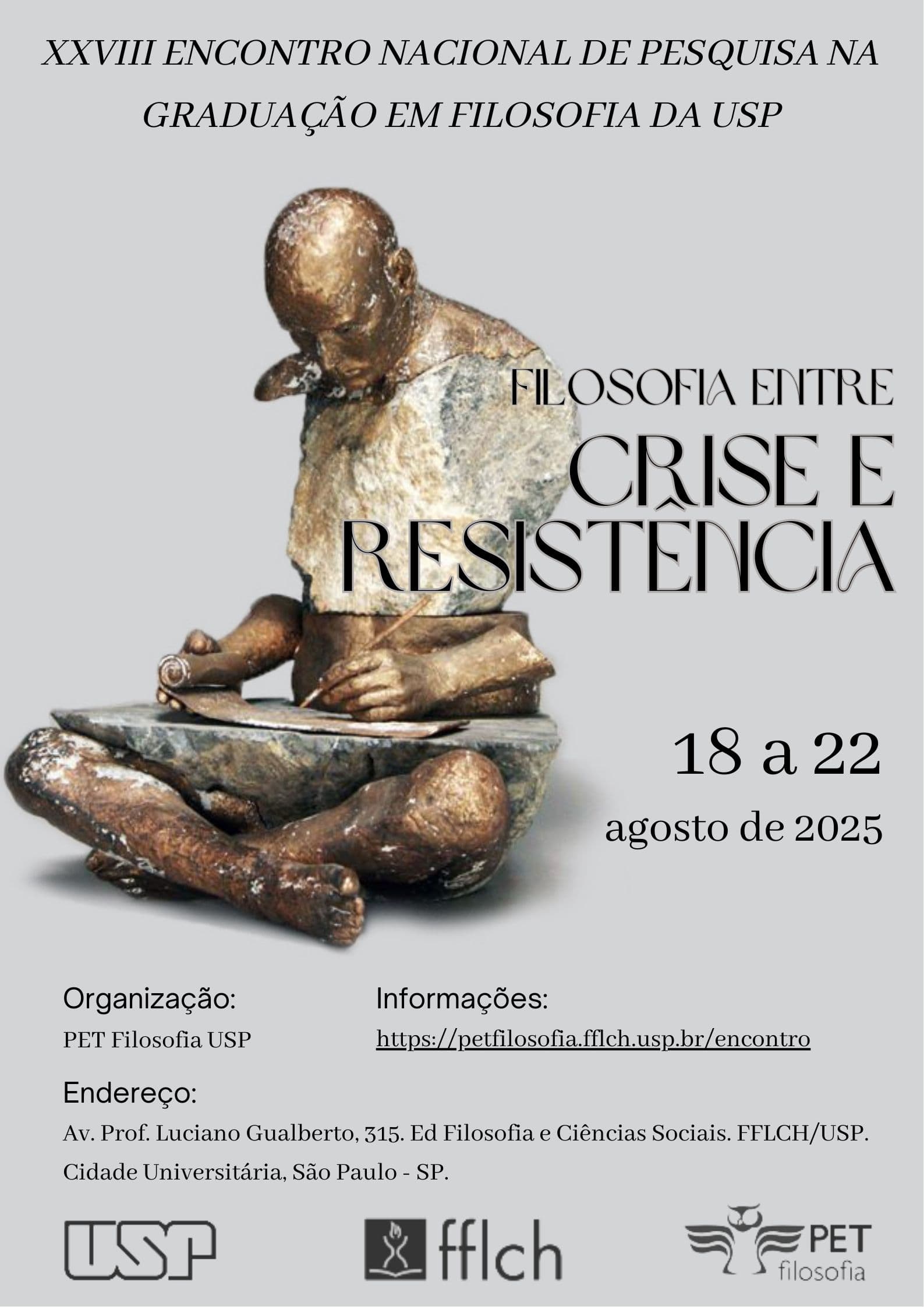 XXVIII Encontro de Pesquisa na Graduação em Filosofia da USP