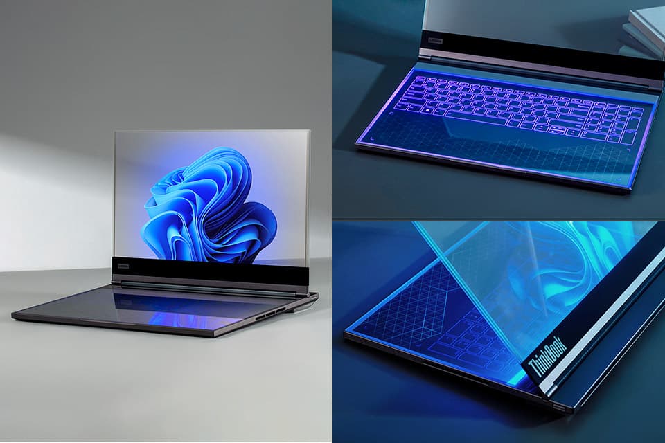 ThinkBook Transparent Display Laptop